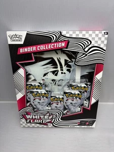 Pokemon Juego de Cartas Coleccionables Escarlata y Violeta Blanco Flare Binder Collection - 5 Paquetes de refuerzo - Imagen 1 de 2