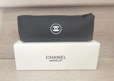 CHANEL MAKEUP VIP GWP Gift CC Cosmetic Makeup Travel Pouch Pencil Brush Case Bag - Image 1 of 2