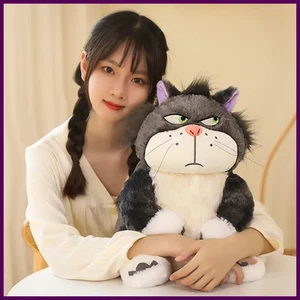 Japanische lustige Luzifer Katze Puppe Plüschtier Puppe Lucifer Bad Cat Kissen Carol Cat - Bild 1 von 24