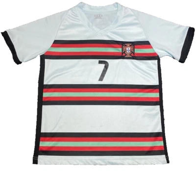Camiseta Vapor Portugal Cristiano Ronaldo 2020 Tamanho Juvenil Pequena - Imagem 1 de 4
