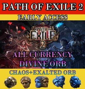 🔥PATH OF EXILE 2 Dawn of the Hunt🔥Currency Items🔥CHAOS EXALTED REGAL GEM POE2 - Picture 1 of 12