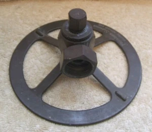Vintage Antik Messing Werbe Werbung Firestone Supreme Rasensprenger - Bild 1 von 9