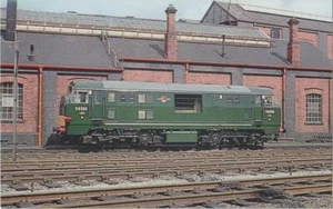Eisenbahnpostkarte BR Klasse 22 D6350 Swindon Works 1962 Diesel Hydraulik Loco - Bild 1 von 1