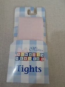 Lee Middleton Dolls Newborn Nursery Tights One Pair Pink New Old Stock - Picture 1 of 4