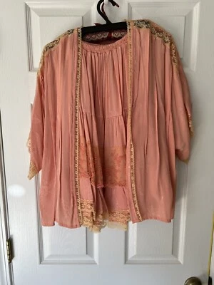 VEDRA of IBIZA Vintage 80s BOHO Hippie Gypsy Festival Skirt/Jacket - Image 1 of 4