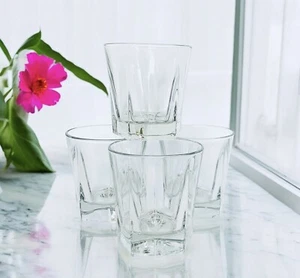 4 Libbey INVERNESS 15482 Clear 12.5 OZ Rocks Double Old Fashioned Glasses NEW - Picture 1 of 7