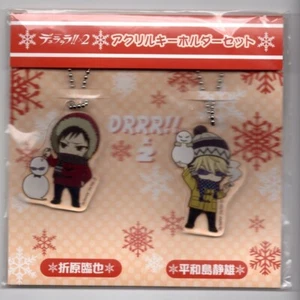 Acrylic keychain strap DuRaRaRa DRRR anime movic Orihara lzaya Heiwajima Shizuo - Picture 1 of 10
