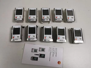 10x Registrador de datos de temperatura Testo 175T1 (lote de trabajo de 10 piezas) - Imagen 1 de 13