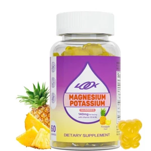 Potassium Magnesium Gummies Contain Vitamin B6 - Picture 1 of 6