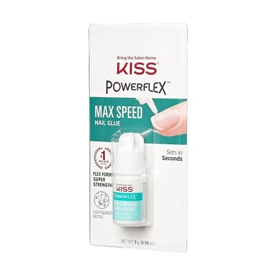 Kiss Powerflex Pegamento Productos Máxima Velocidad Pegamento de Uñas Súper Fuerte En Segundo Foto 1 de 4