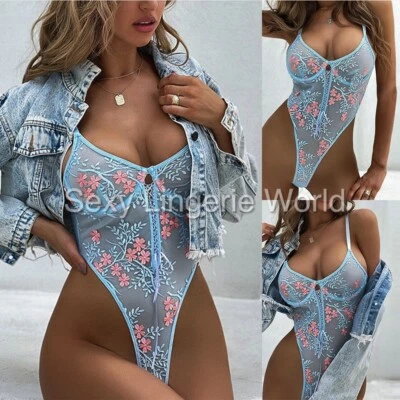 Sutiã sexy feminino lingerie corporal renda malha bordado sutiã com fio roupa íntima pelúcia - Imagem 1 de 4