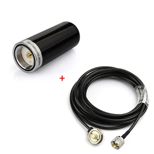 Dual Band VHF UHF 136-174MHz 400-470MHz CB Radio Antenna & NMO 3/4" PL259 Cable - Picture 1 of 7