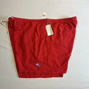 TOMMY BAHAMA Naples Coast BT Bathing Suit SWIMSUIT Red Big Mens Size 4XL NEW $85 - Picture 1 of 13