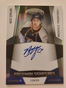 Nick Spaling 2010-11 Certified Blue Mirror Freshman Signitures 11/100 - Picture 1 of 2
