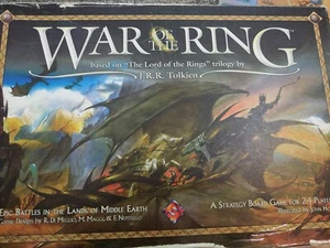 War of the Ring (1sr Ed) with expansion - Fantasy Flight - for parts + free ship - Picture 1 of 10