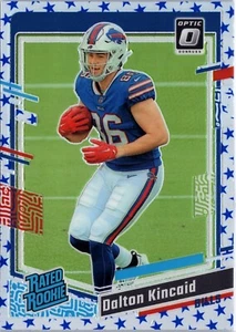 2023 Optic Football Clasificado Estrellas Novatas SP Dalton Kincaid (RC) Bills - Imagen 1 de 2