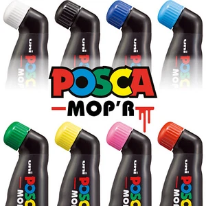 POSCA MOP'R Paint Marker Graffiti Pen Art Pens Any Surface XXL Round Tip - 19mm - Picture 1 of 17