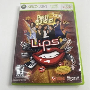 Xbox 360 Live Party Classic Labios 90 80 Juego Completo En Caja 40 Canciones - Imagen 1 de 6