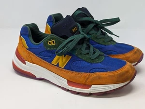 New Balance 992 Made in USA Mehrfarbig Blau Orange Grün M992MC Gr.7,5 - Bild 1 von 10