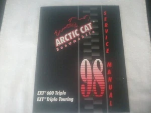 1998 Arctic Cat Service Manual # 2255-727 EXT Triple 600 Touring - Picture 1 of 2