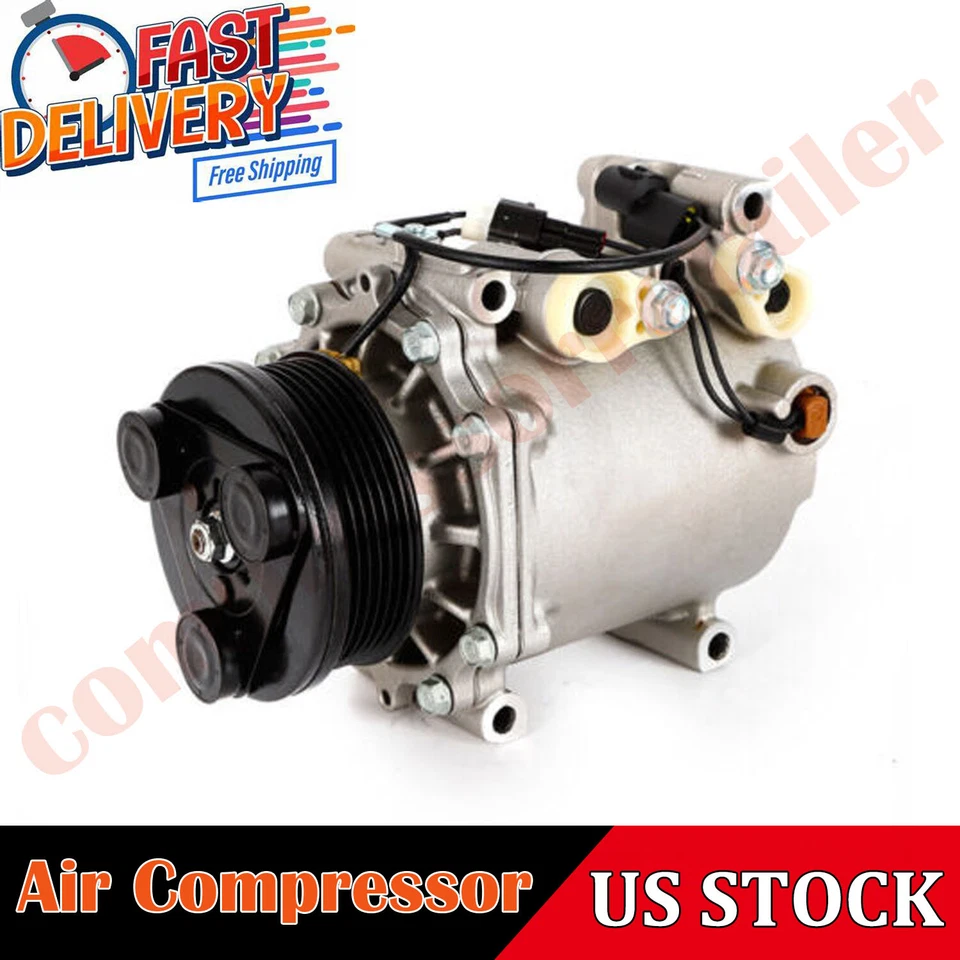 A/C AC Compressor For 2001-2005 Chrysler Sebring & Dodge Stratus 2.4L Fits 78483 - Изображение 1 из 4