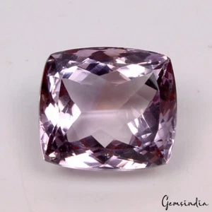24.90 Ct. Certified Natural Brazilian Purple Amethyst Cushion Cut Loose Gemstone - Picture 1 of 4