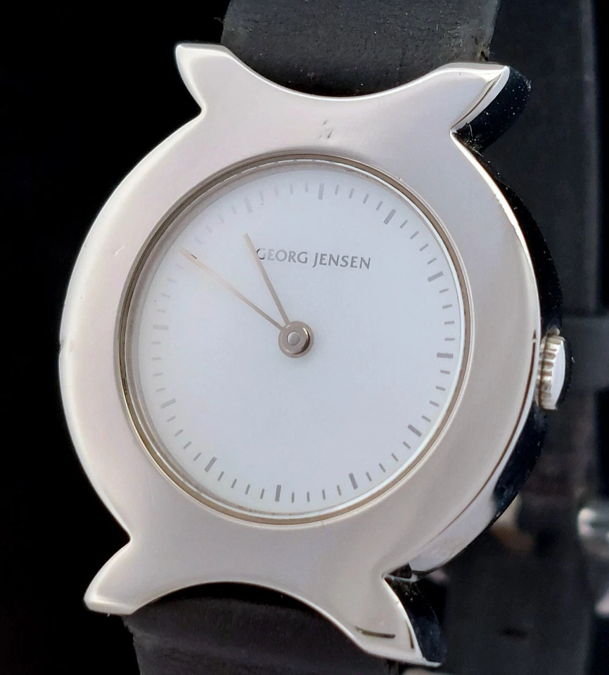 GEORGE JENSEN Denmark Andreas Mikkelsen Ladies Quartz Stainless Swiss Watch 369 - Image 1 of 4