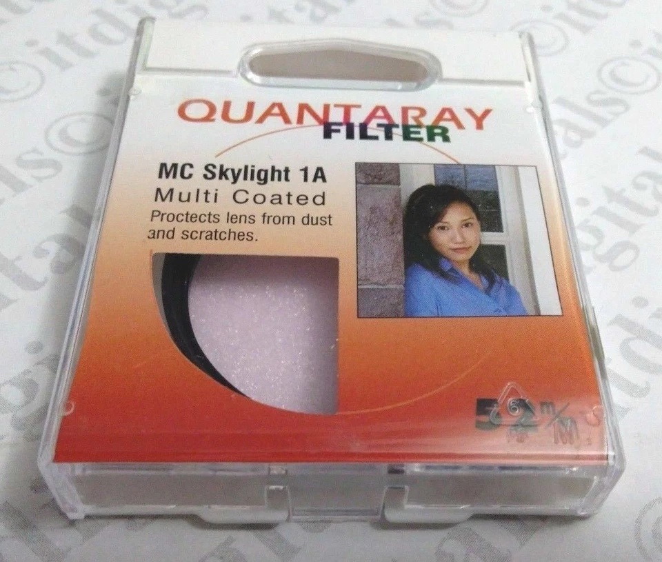 MC 52mm Skyligth 1A Glass Lens Filter 52 mm Japan Quantaray SL-1A Muti-Coated MC - Image 1 of 3