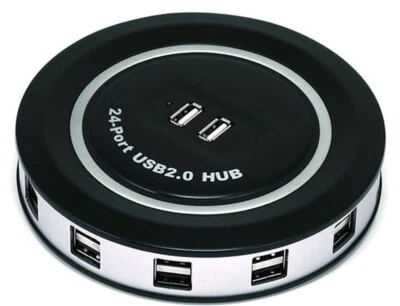 Monoprice 24-Port USB 2.0 Hub with AC Adapter - Image 1 of 4