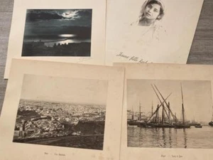 16 fotograbados Jean Geiser años 1800 Argel Orán Argelia (3 firmados a mano) - Imagen 1 de 17
