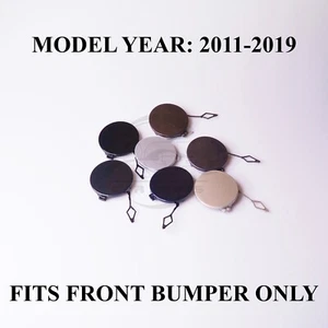 Tapa de gancho de remolque para parachoques delantero para VW Beetle A5 2011-2019 elige el color - Imagen 1 de 77