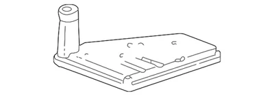 Filtro de aceite de transmisión original Ford 2003-2008 3C3Z-7A098-AA Foto 1 de 4