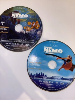 Finding Nemo DVD 2 Disc Collector's Edition Walt Disney LIKE NEW DISCS ONLY - image 1 of 2