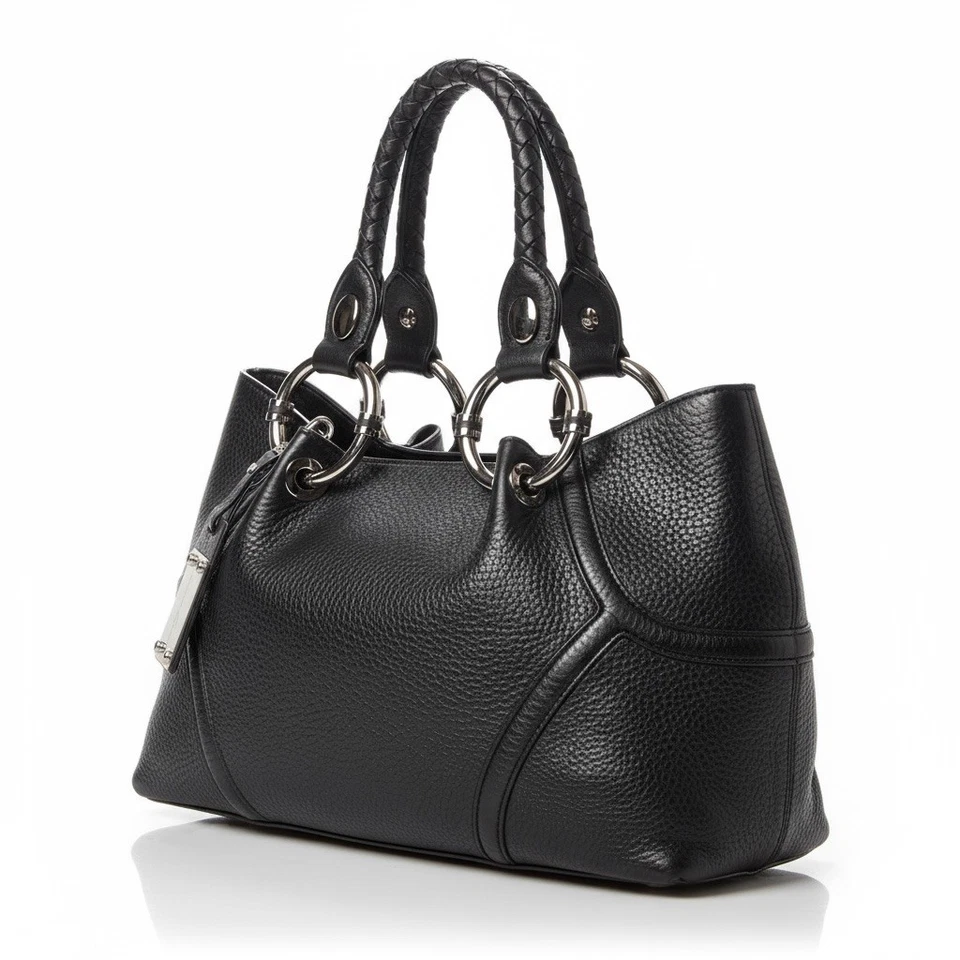 Kenneth Cole, New York, Beautiful Black Leather Hobo Shoulder Bag￼ - Image 1 of 4