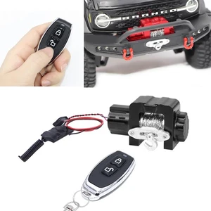Cabrestante metálico sobre orugas RC + control remoto para Traxxas 1/18 Trx4-M Defender Bronco RC - Imagen 1 de 18