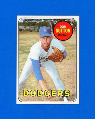 1969 Topps Baseball # 216 Don Sutton quase perfeito a quase perfeito-perfeito *UltraBC.eStore* - Imagem 1 de 2