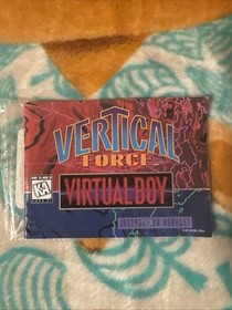 Vertical Force Instruction Manual Booklet Only Nintendo Virtual Boy NTSC USA
