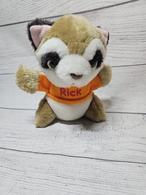 Vintage Shirt Tales RICK Raccoon Plush - 1981 Hallmark - 6.5" - Pre-Owned - Image 1 of 4