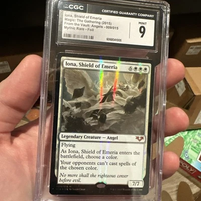 MTG Iona, Shield of Emeria From the Vault: Angels Foil Graded CGC 9 Mint - Image 1 of 4