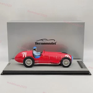 1/18 Tecnomodel Mythos Series Ferrari 375 F1 CAR #71 Winner Nurburgring GP 1951 - Picture 1 of 9