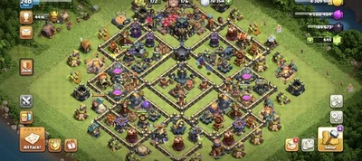 TH17 Heroes 100/100/66/73/50 | 100% MAXED WALLS | BK & AQ & RC MAXED | CHEAP !!! - Image 1 of 4