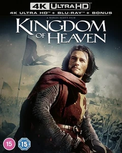 Kingdom of Heaven (4K UHD Blu-ray) David Thewlis Liam Neeson Orlando Bloom - Picture 1 of 2