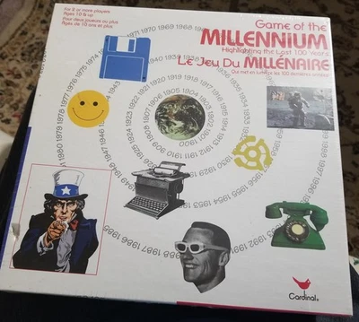 NEW ANTIQUE: Game Of The Millennium Highlighting the Last 100 Years By Cardinal  - Image 1 of 4