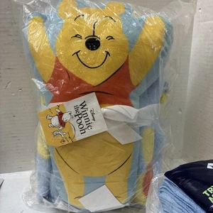 Winne Puuh Kinder Figuren geformt Kissen und Überwurf Set - Bild 1 von 2