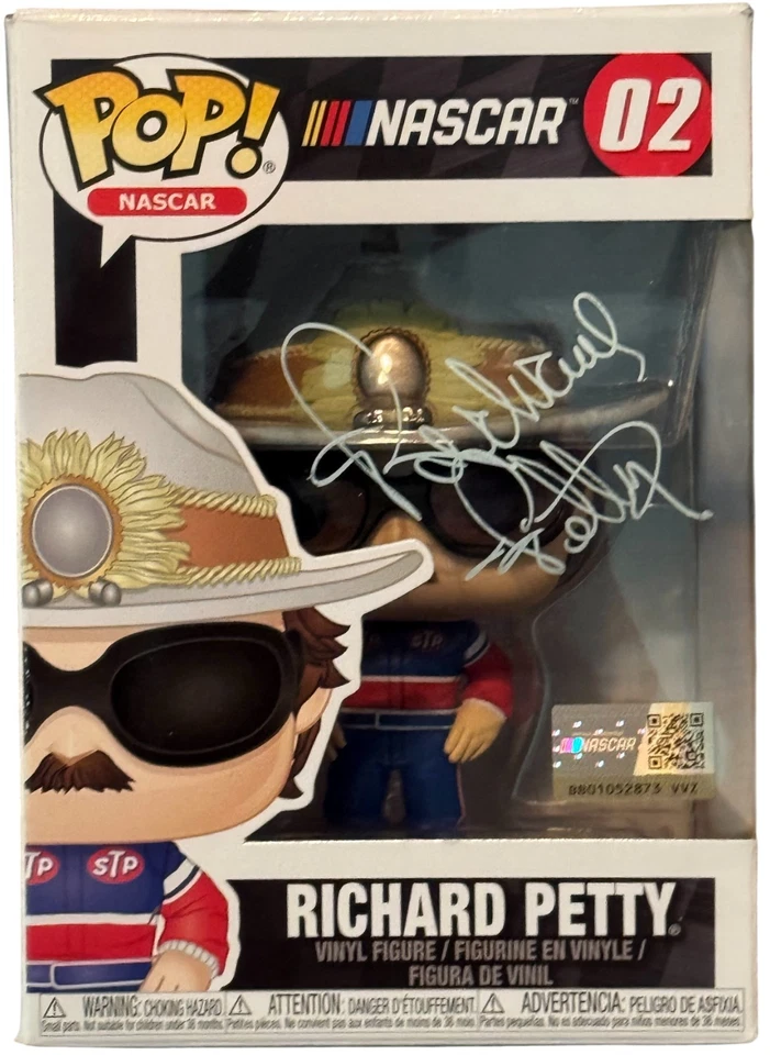 Funko POP NASCAR 02 KING JSA firmado autografiado por Richard Petty certificado de autenticidad Foto 1 de 3