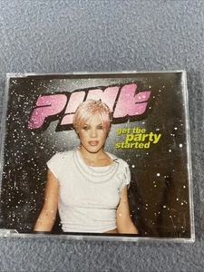 P!nk Pink Let's Get the Party Started Promo CD Single VERY GOOD Free Shipping - Picture 1 of 9