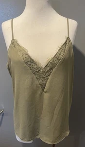 Top camisola Melrose & Market Nordstrom ajustable verde oliva XL ¡USADO EN EXCELENTE ESTADO! - Imagen 1 de 9