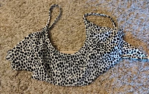 Old Navy kleines Bikini Oberteil schwarz weiß - Bild 1 von 6