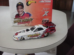 NHRA JOHN FORCE 1/24 2005 DRAG RACING LEGEND COLOR CHROME NIGHT UNDER FIRE - Picture 1 of 23