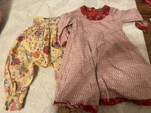 Toddler Girls Cotton Tunic And Jogger Set Sz 4T Made In India NWOT - Picture 1 of 1